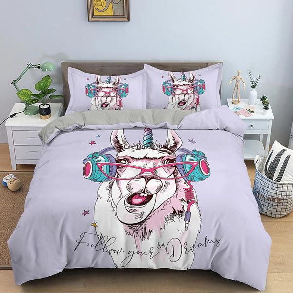 bedding sets cartoon set 2-3 pcs cute alpaca giraffe printed 3d duvet cover twin full king double sizes pillowcase bedclothes
bedding sets cartoon set 2-3 pcs cute alpaca giraffe printed 3d duvet cover twin full king double sizes pillowcase bedclothes