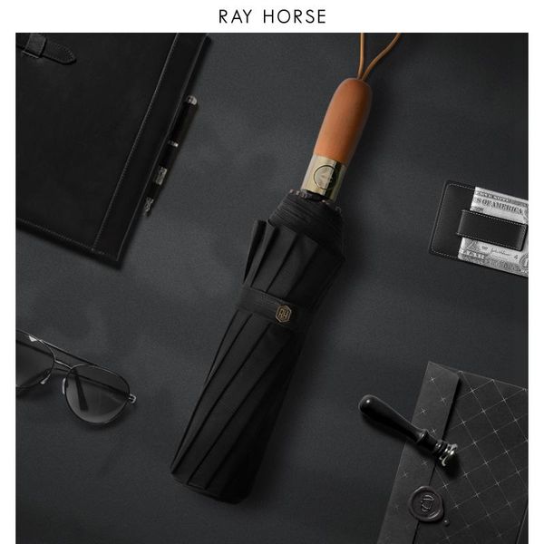 umbrellas ray horse 12k pongee cloth wooden 3 folding sunny and rainy umbrella men women gifts rainproof
umbrellas ray horse 12k pongee cloth wooden 3 folding sunny and rainy umbrella men women gifts rainproof