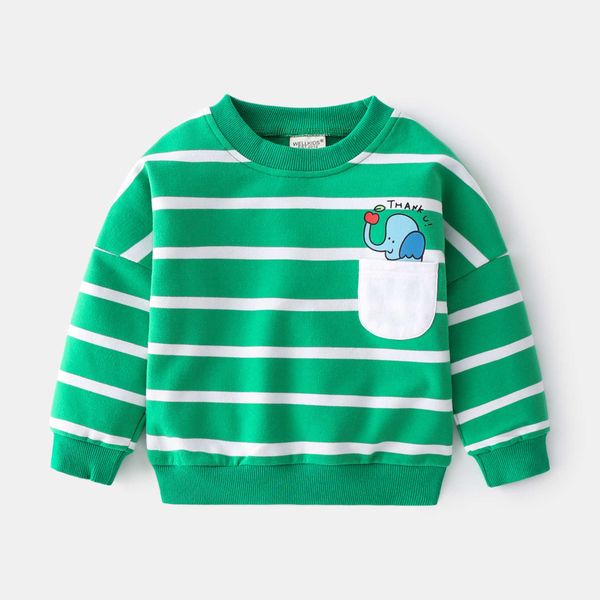 childrens clothing 2021 spring new boys striped sweatshirt casual loose long sleeved round neck pullover sweater 2-6 years g0917, Black
childrens clothing 2021 spring new boys striped sweatshirt casual loose long sleeved round neck pullover sweater 2-6 years g0917, Black