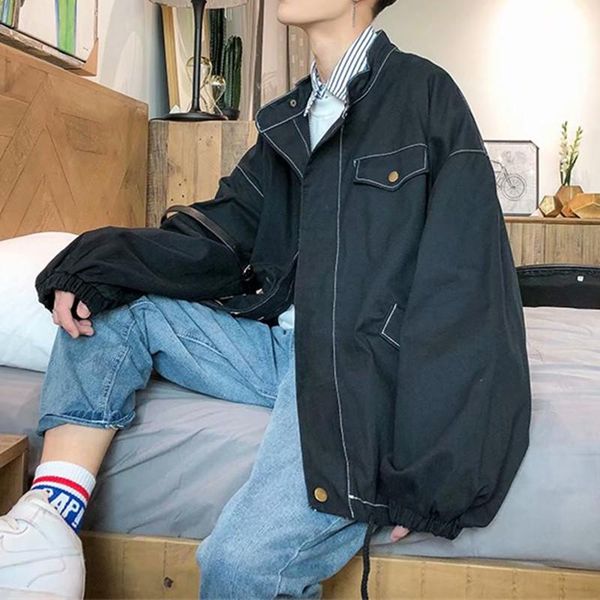 men's jackets buttons jacket men style streetwear casual black fashion varsity denim clothes clothing bg50js, Black;brown
men's jackets buttons jacket men style streetwear casual black fashion varsity denim clothes clothing bg50js, Black;brown
