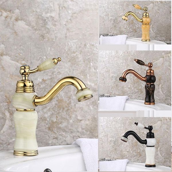bathroom sink faucets modern style luxury gold color basin mixer cold and tap solid brass jade mosaic faucet for
bathroom sink faucets modern style luxury gold color basin mixer cold and tap solid brass jade mosaic faucet for