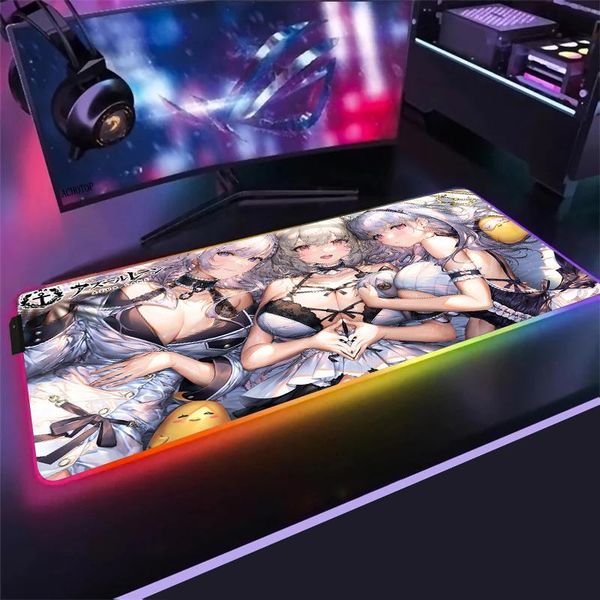 mouse pads & wrist rests azur lane gaming pad computer mousepad rgb large gamer xxl carpet mause pc desk play mat with backlit
mouse pads & wrist rests azur lane gaming pad computer mousepad rgb large gamer xxl carpet mause pc desk play mat with backlit