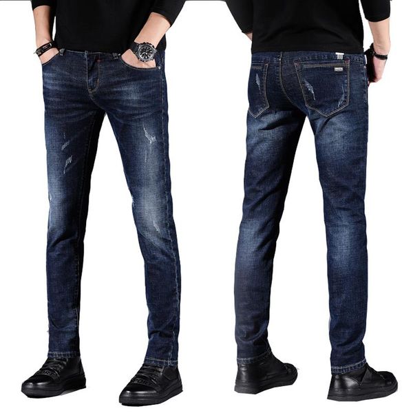 cotton jeans men denim trousers soft mens pants autumn jean fashion men's, Blue
cotton jeans men denim trousers soft mens pants autumn jean fashion men's, Blue