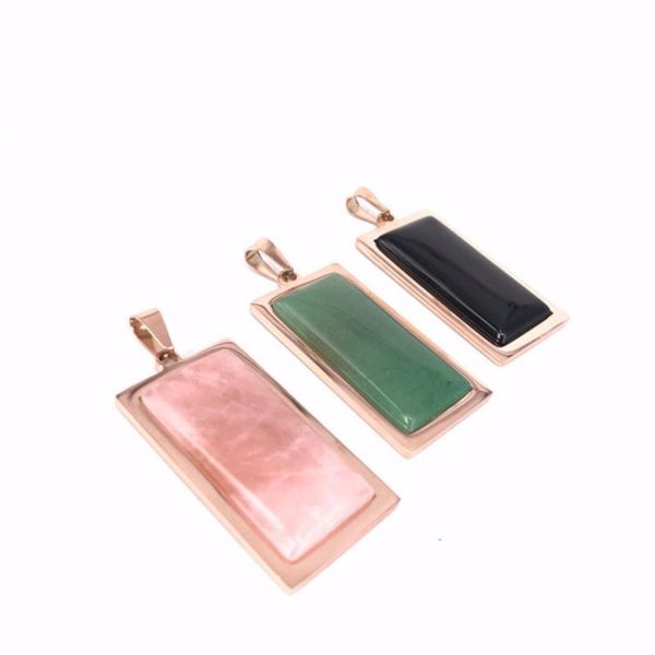 pendant necklaces druzy rectangle vintage crystal green aventurine black onyx natural stone necklace candy color for lady fashion jewelry, Silver
pendant necklaces druzy rectangle vintage crystal green aventurine black onyx natural stone necklace candy color for lady fashion jewelry, Silver