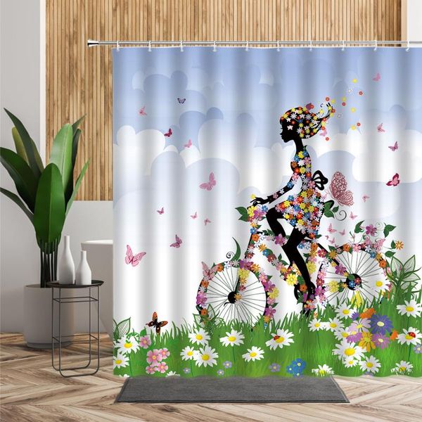 shower curtains butterfly girl curtain for bathroom decor creative abstract bicycle flower printed bath fabric spring floral set
shower curtains butterfly girl curtain for bathroom decor creative abstract bicycle flower printed bath fabric spring floral set