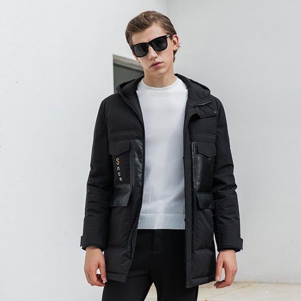 men's leather & faux mens down jacket coat sheepskin 90% white duck black size l - 4xl
men's leather & faux mens down jacket coat sheepskin 90% white duck black size l - 4xl