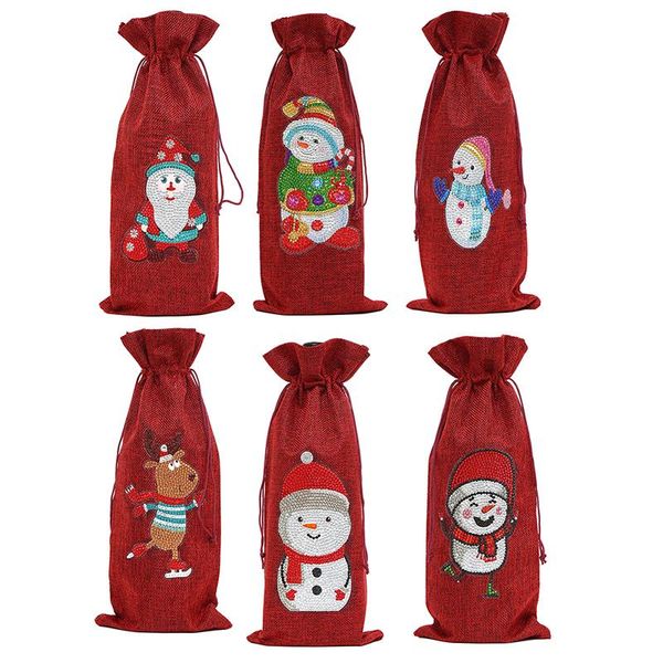 gift wrap christmas wine bags with drawstrings bottle covers diy diamond painting xmas bag year table decoration
gift wrap christmas wine bags with drawstrings bottle covers diy diamond painting xmas bag year table decoration