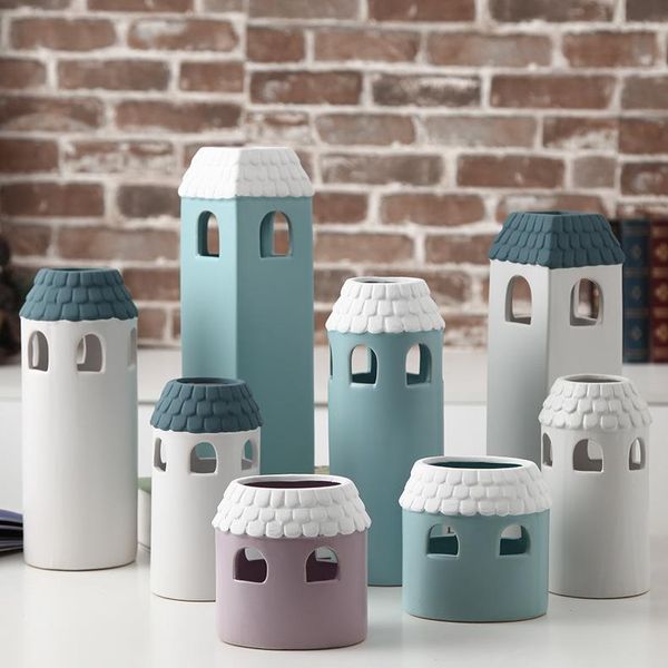 vases ins creative design nordic fairy table cartoon house ceramic hydroponic vase home jewelry handicraft
vases ins creative design nordic fairy table cartoon house ceramic hydroponic vase home jewelry handicraft
