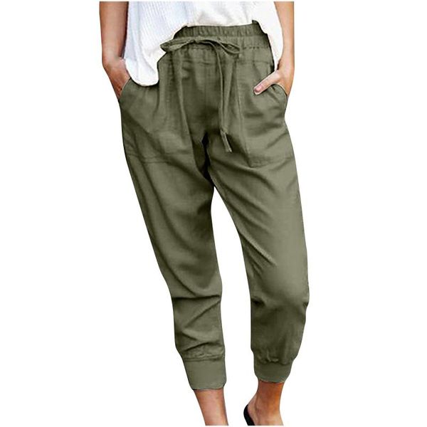 women's pants & capris womens casual female trousers cotton linen long pant drawstring elastic waist loose pantalones calça, Black;white
women's pants & capris womens casual female trousers cotton linen long pant drawstring elastic waist loose pantalones calça, Black;white