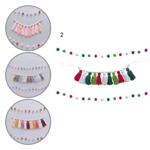 party decoration decorative 1 set cute fadeless boho wall hanging art woolen yarn with beads for bedroom
party decoration decorative 1 set cute fadeless boho wall hanging art woolen yarn with beads for bedroom