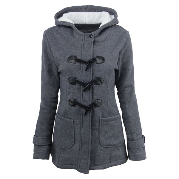 s-6xl plus horn button woman parkas casual winter jackets with hood thicken outerwear female long black gray jacket clothes, Black;brown
s-6xl plus horn button woman parkas casual winter jackets with hood thicken outerwear female long black gray jacket clothes, Black;brown