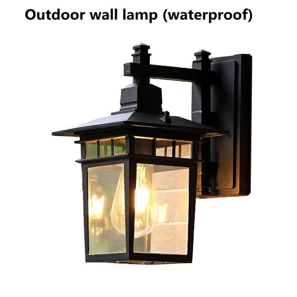 outdoor wall lamps lamp retro led waterproof and rustproof garden decorative lighting e27 ac110-220v
outdoor wall lamps lamp retro led waterproof and rustproof garden decorative lighting e27 ac110-220v