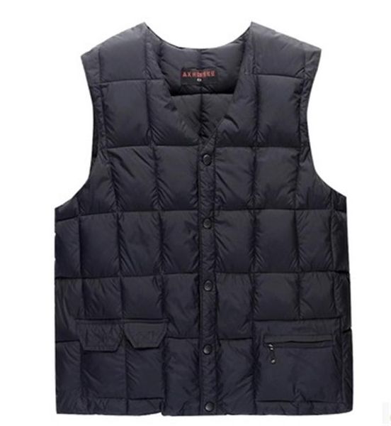 men's vests hoho 2021 men down feather cotton vest warm thick, Black;white
men's vests hoho 2021 men down feather cotton vest warm thick, Black;white