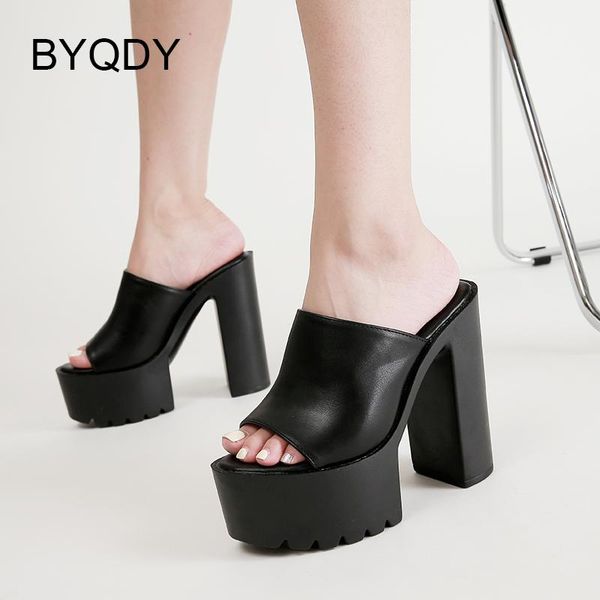 sandals byqdy peep toe women high heels concise solid platform shoes summer heeled slip-on mules black white quality
sandals byqdy peep toe women high heels concise solid platform shoes summer heeled slip-on mules black white quality
