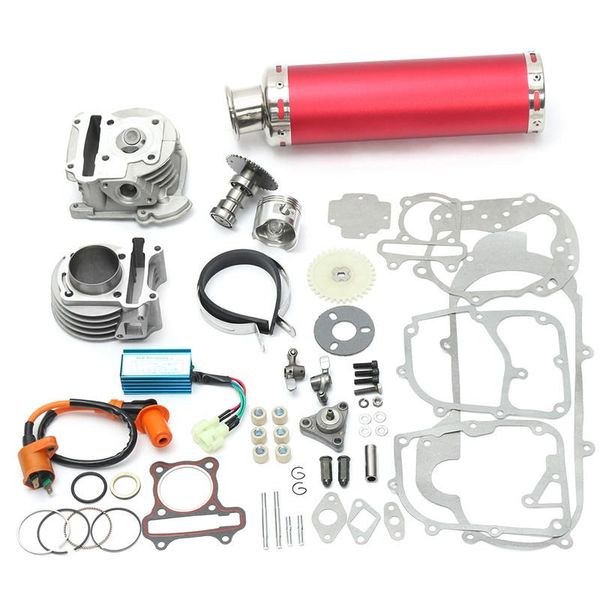 100cc 50mm big bore kit cylinder piston ring power pack exhaust for 139qmb 1p39qmb gy6 50cc 4 stroke chinese scooters engine assembly
100cc 50mm big bore kit cylinder piston ring power pack exhaust for 139qmb 1p39qmb gy6 50cc 4 stroke chinese scooters engine assembly