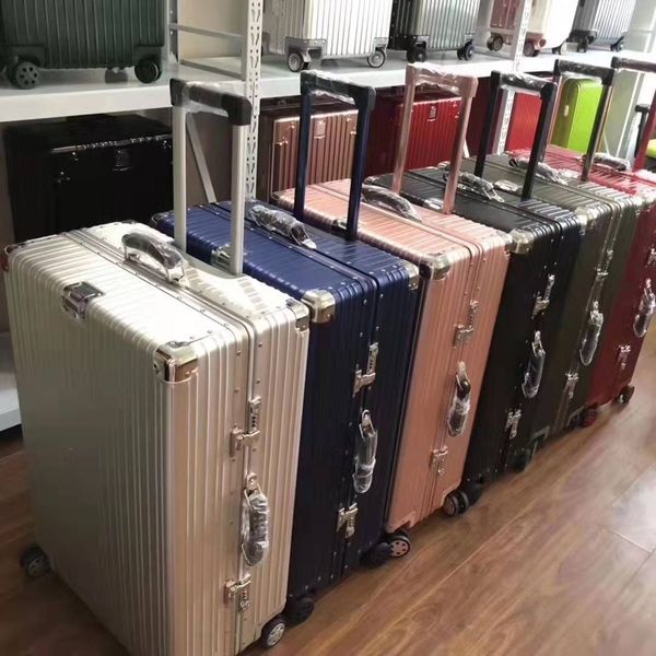 suitcases pc anti-wear material tsa customs lock thickened aluminum alloy suitcase corner large capacity travel case air case 20-30 inches
suitcases pc anti-wear material tsa customs lock thickened aluminum alloy suitcase corner large capacity travel case air case 20-30 inches