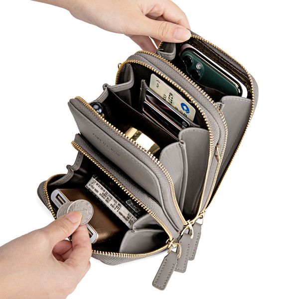 new solid color women handbags purses transparent bag touch screen mini mobile phone bags small shoulder crossbody bags
new solid color women handbags purses transparent bag touch screen mini mobile phone bags small shoulder crossbody bags
