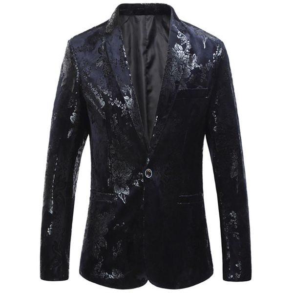 men's suits & blazers business casual stamping floral print slim fashion suit coat / large size male jacket, White;black
men's suits & blazers business casual stamping floral print slim fashion suit coat / large size male jacket, White;black
