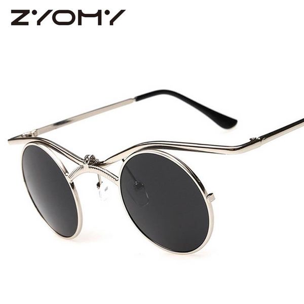 sunglasses q brand designer gothic men women gafas round metal frame steampunk fashion sun glasses, White;black
sunglasses q brand designer gothic men women gafas round metal frame steampunk fashion sun glasses, White;black