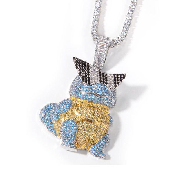 pendant necklaces cartoon characters bling cute cubic zirconia necklace hip hop jewelry gift, Silver
pendant necklaces cartoon characters bling cute cubic zirconia necklace hip hop jewelry gift, Silver