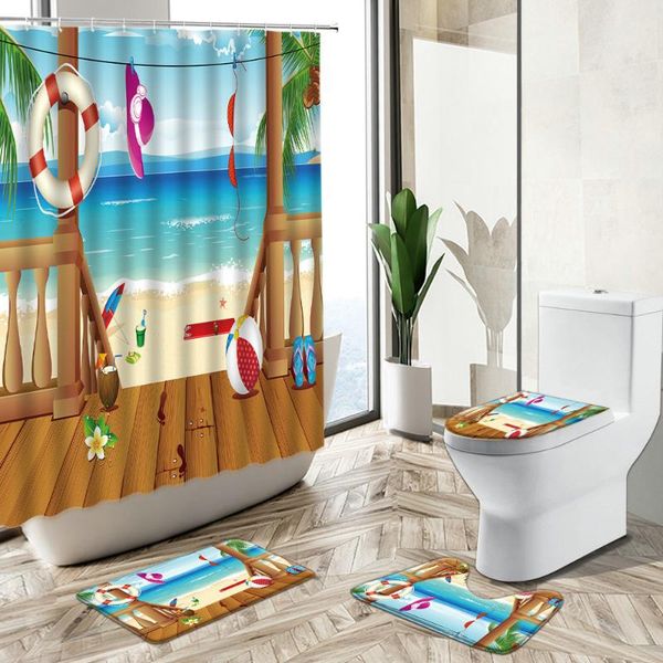 ocean beach resort scenery shower curtain set starfish shell green plants trees home decor bath mat toilet cover bathroom carpet curtains
ocean beach resort scenery shower curtain set starfish shell green plants trees home decor bath mat toilet cover bathroom carpet curtains