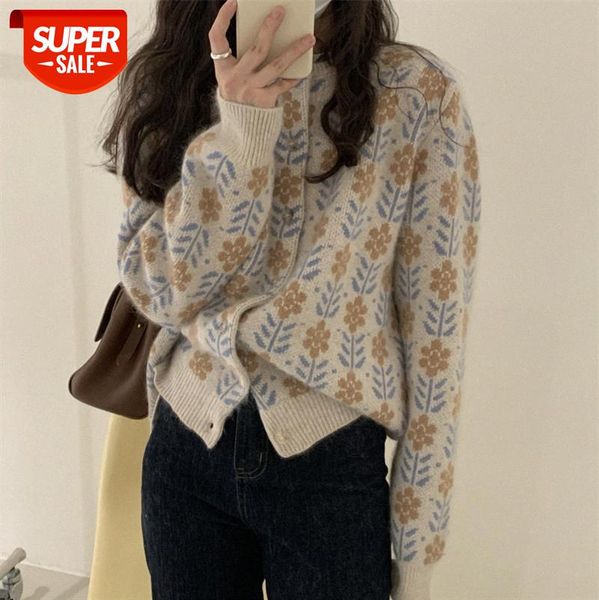korean round neck long sleeve printing single breasted loose and thin retro mink sweater cardigan shirt women #3f8h, White
korean round neck long sleeve printing single breasted loose and thin retro mink sweater cardigan shirt women #3f8h, White
