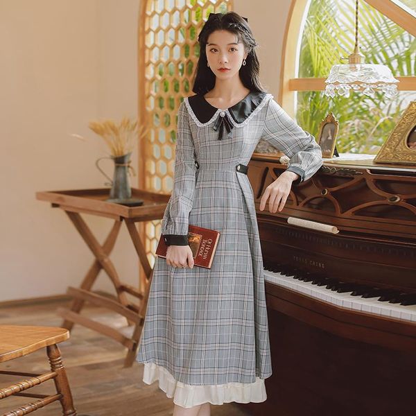 casual dresses coigarsam women dress autumn 2022 office lady vintage long sleeve plaid high waist zipper ga color black robe, Black;gray
casual dresses coigarsam women dress autumn 2022 office lady vintage long sleeve plaid high waist zipper ga color black robe, Black;gray