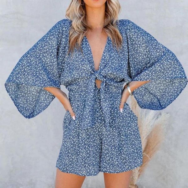 women's tracksuits women casual loose overalls rompers summer retro striped print playsuit female elegant v-neck tie-up bow shorts jump, Gray
women's tracksuits women casual loose overalls rompers summer retro striped print playsuit female elegant v-neck tie-up bow shorts jump, Gray