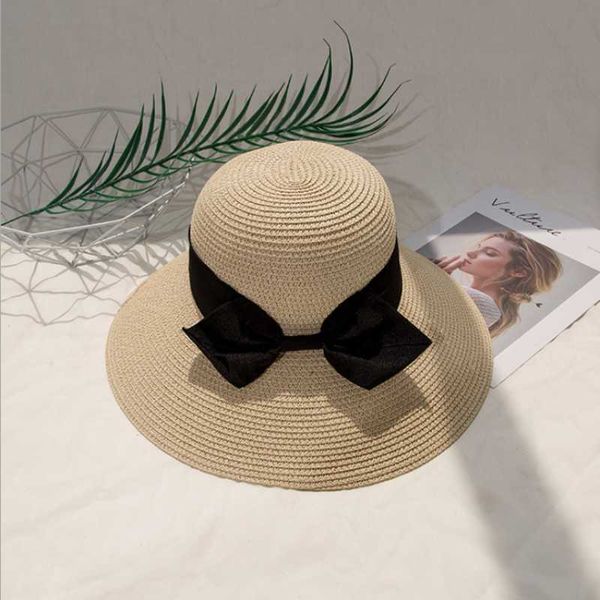 wide brim hats summer women's boater beach hat side female casual panama lady classic flat bowknot straw sun women fedora, Blue;gray
wide brim hats summer women's boater beach hat side female casual panama lady classic flat bowknot straw sun women fedora, Blue;gray