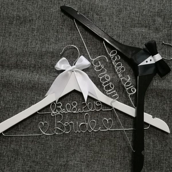 hangers & racks two wedding hanger,with date,groom gifts, name hanger, brides hanger,can customize text
hangers & racks two wedding hanger,with date,groom gifts, name hanger, brides hanger,can customize text