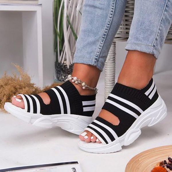 sandals summer women knitted slip-on wedges shoes for peep toe platform casual woman 2021 sale sneakers, Black
sandals summer women knitted slip-on wedges shoes for peep toe platform casual woman 2021 sale sneakers, Black