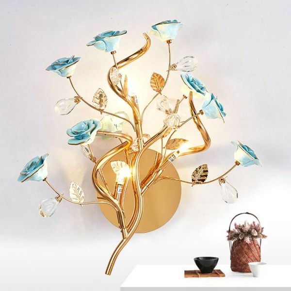 wall lamps post-modern led lamp ceramics rose sconces living room bedroom corridor stairs aisle light loft home decoration
wall lamps post-modern led lamp ceramics rose sconces living room bedroom corridor stairs aisle light loft home decoration