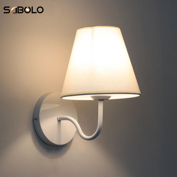 wall lamp lights modern bedroom fabric + iron european style living room reading lighting corridor e27
wall lamp lights modern bedroom fabric + iron european style living room reading lighting corridor e27