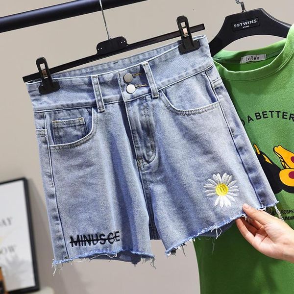 women's shorts denim tight bum women jeans high waist plus size summer flowers embroidery korean streetwear casual skinny slim 2s5l, White;black
women's shorts denim tight bum women jeans high waist plus size summer flowers embroidery korean streetwear casual skinny slim 2s5l, White;black