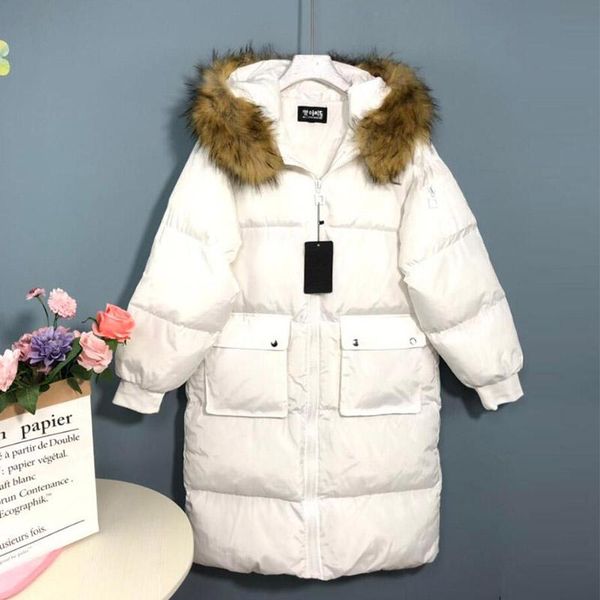 women's trench coats 2021 winter women large size thicken faux fur collar zipper coat female loose solid color hooded down cotton long, Tan;black
women's trench coats 2021 winter women large size thicken faux fur collar zipper coat female loose solid color hooded down cotton long, Tan;black