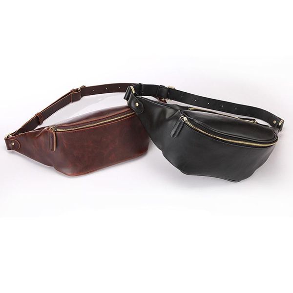 waist bags luxury fashion crazy horse pu faux leather bag for men fanny pack designer belt chest cellphone holder black brown
waist bags luxury fashion crazy horse pu faux leather bag for men fanny pack designer belt chest cellphone holder black brown