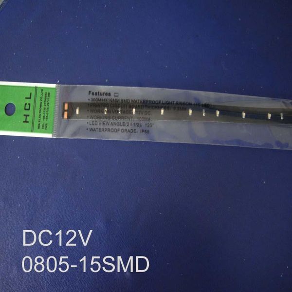dc12v 0805 15smd led flex strip,led flexible non-waterproof strip length 30cm 10pcs/lot strips
dc12v 0805 15smd led flex strip,led flexible non-waterproof strip length 30cm 10pcs/lot strips