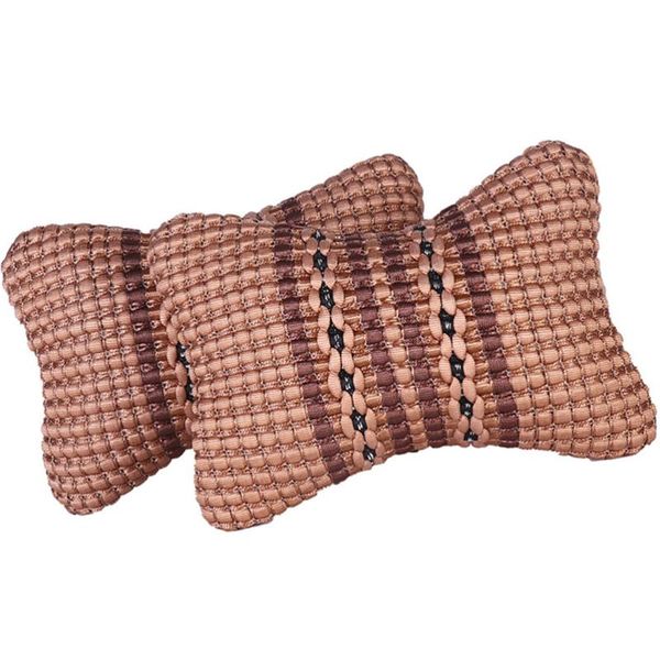 seat cushions 1 pair car neck pillow protection safety headrest support ice silk cushion seats accessories 28 x 17cm(beige, style b)
seat cushions 1 pair car neck pillow protection safety headrest support ice silk cushion seats accessories 28 x 17cm(beige, style b)