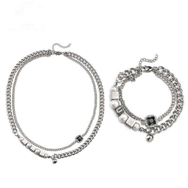 chains fashion hip hop sun reflective bead necklace stainless steel clavicle chain couple, Silver
chains fashion hip hop sun reflective bead necklace stainless steel clavicle chain couple, Silver