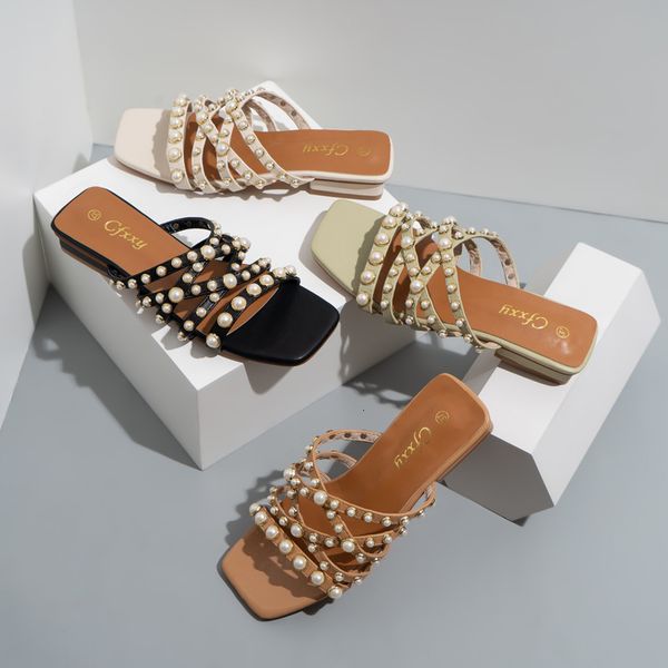 sandals women slippers rivet pearl comfortable toe square cross thin ttrap sandals casual fashion thick shoes with high heels 1mbs, Black
sandals women slippers rivet pearl comfortable toe square cross thin ttrap sandals casual fashion thick shoes with high heels 1mbs, Black