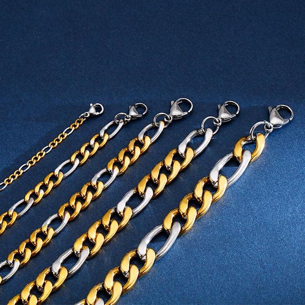 link, chain fashion gold cuban bracelet men women stainless steel 16-24cm link 11mm width chunky bracelets jewelry, Black
link, chain fashion gold cuban bracelet men women stainless steel 16-24cm link 11mm width chunky bracelets jewelry, Black