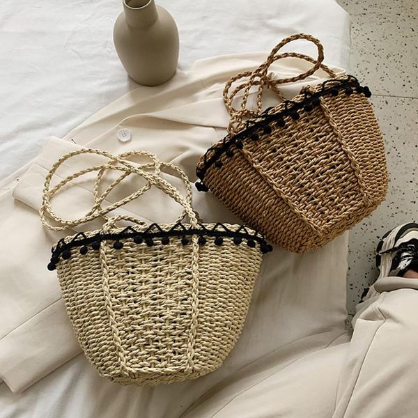evening bags 2021 women summer straw handmade tassel rattan woven handbag basket shoulder beach travel large capacity tote
evening bags 2021 women summer straw handmade tassel rattan woven handbag basket shoulder beach travel large capacity tote