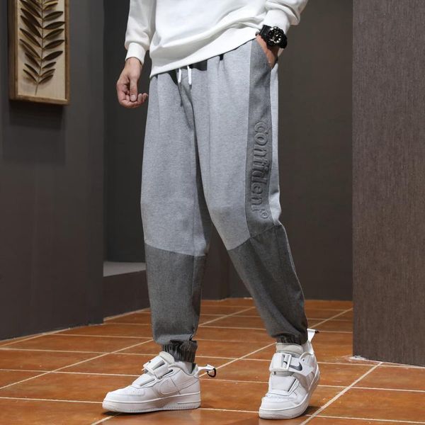 men's pants 2021 men joggers sweatpants fashion denim patchwork loose harem male black grey track trousers plus size 8xl
men's pants 2021 men joggers sweatpants fashion denim patchwork loose harem male black grey track trousers plus size 8xl