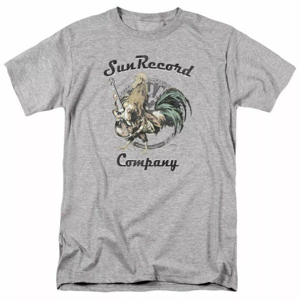 sun records rockin rooster logo t shirt mens licensed rock record tee sport gray, White;black
sun records rockin rooster logo t shirt mens licensed rock record tee sport gray, White;black