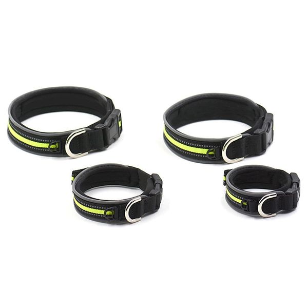dog adjustable collars luminous light up pet supplies reflective nylon collar accessories for cats
dog adjustable collars luminous light up pet supplies reflective nylon collar accessories for cats