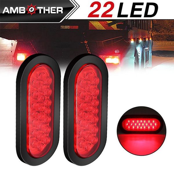 2pcs 22-led oval red sturn signal/brake/marker/tail led light, flush mount for truck trailer bus 12v bike lights
2pcs 22-led oval red sturn signal/brake/marker/tail led light, flush mount for truck trailer bus 12v bike lights