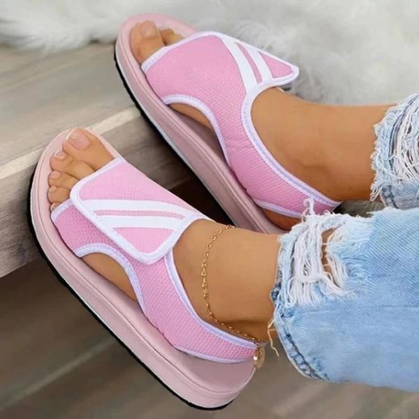 fashion zomer platform toevallige sandalen vrouwen wig comfortabele licht klittenband schoenen vrouw bench sandals, Black
fashion zomer platform toevallige sandalen vrouwen wig comfortabele licht klittenband schoenen vrouw bench sandals, Black