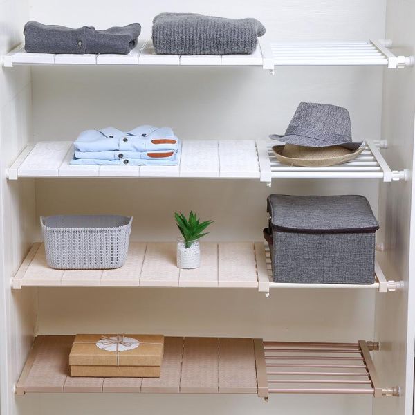 hooks & rails wardrobe divider layered rack nail-retractable wall shelf bathroom storage organizer save space kitchen bedroom dormitory
hooks & rails wardrobe divider layered rack nail-retractable wall shelf bathroom storage organizer save space kitchen bedroom dormitory