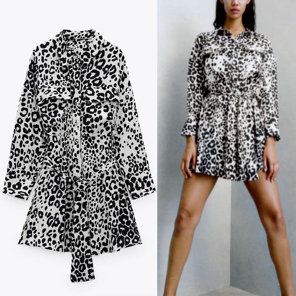 dresses za spring animal print mini women long sleeve belted vintage es woman fashion button up pleated shirt, Black;gray
dresses za spring animal print mini women long sleeve belted vintage es woman fashion button up pleated shirt, Black;gray