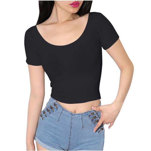 women's t-shirt t-shirts women fashion short sleeve solid color o-neck ladies tee casual woman 2021 manga corta, White
women's t-shirt t-shirts women fashion short sleeve solid color o-neck ladies tee casual woman 2021 manga corta, White